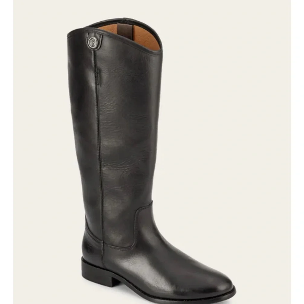 FRYE MELISSA BUTTON 2 woman’s size 8.5 B  Black